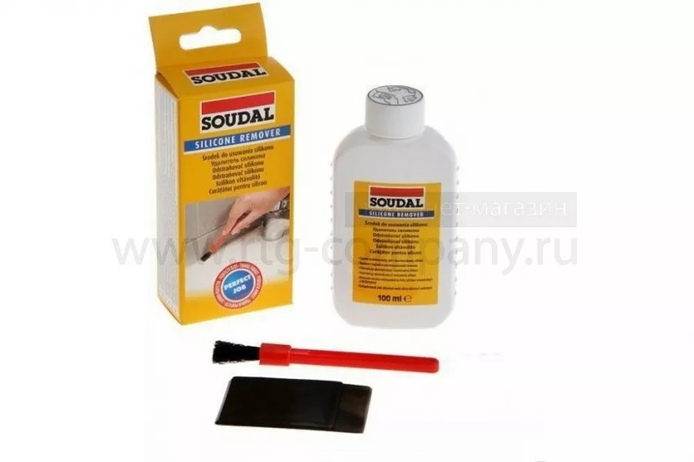 Удалитель силикона SOUDAL (100мл) (уп.12 шт)